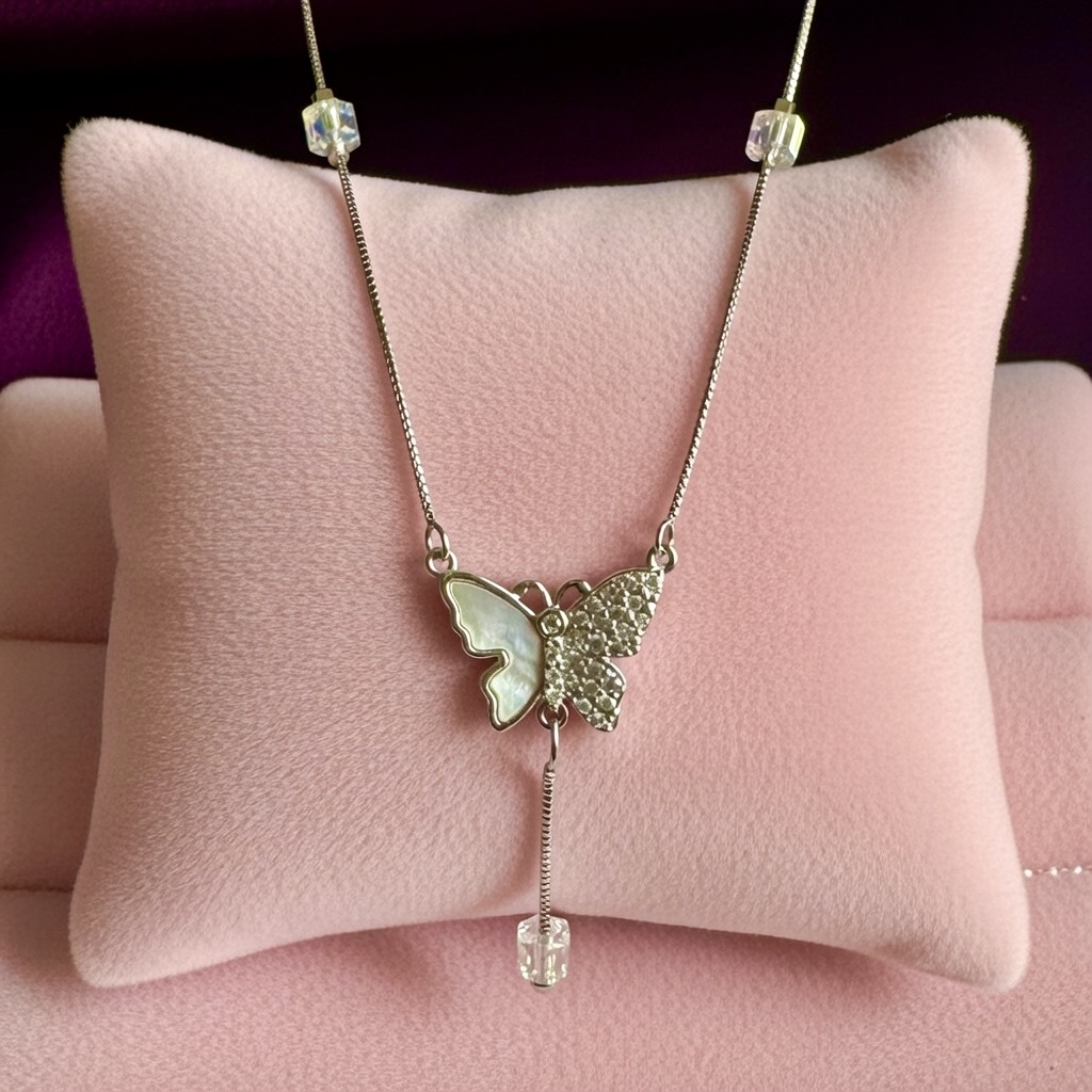 Fluttering Grace Butterfly Necklace
