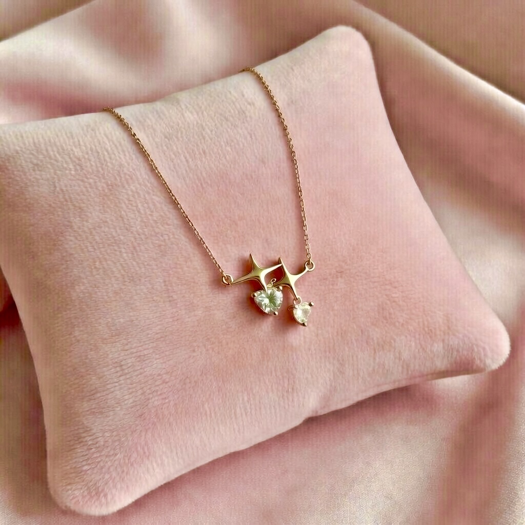 Twilight Star & Heart Necklace