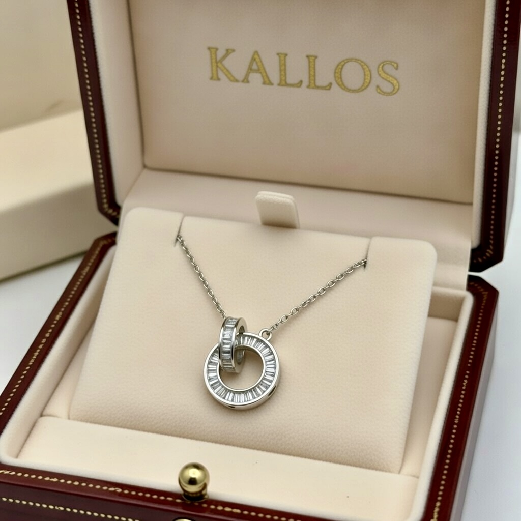 Circular Stone Pendant