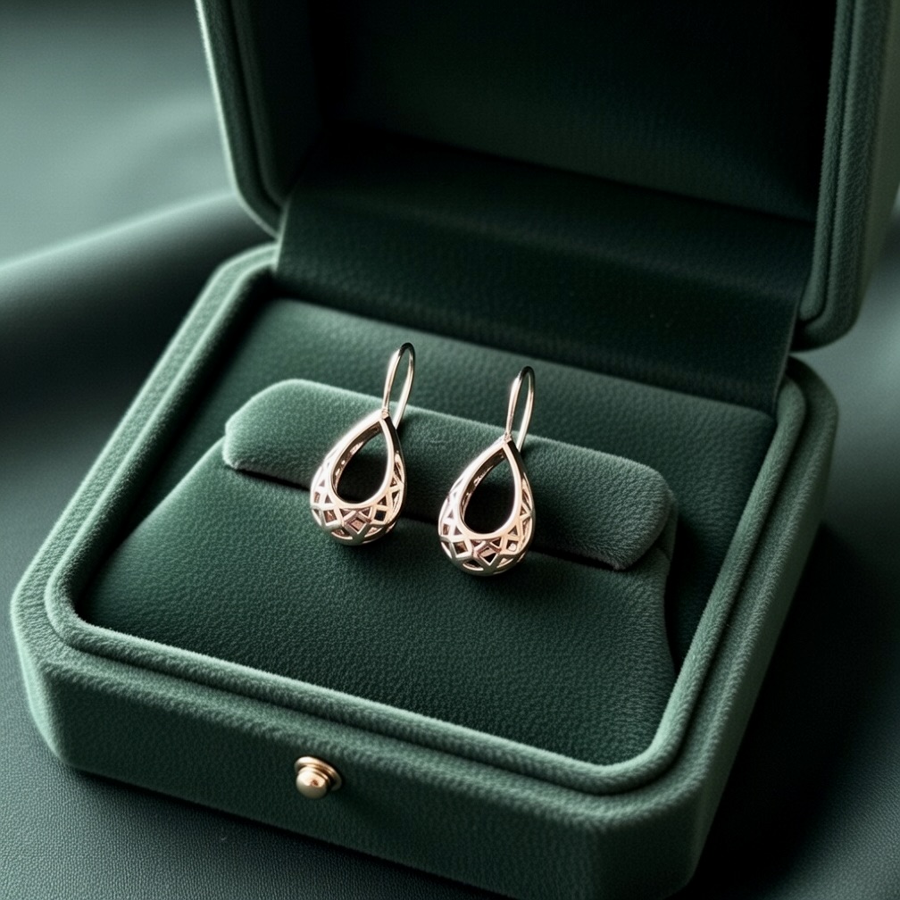 Delicate Teardrop Earrings