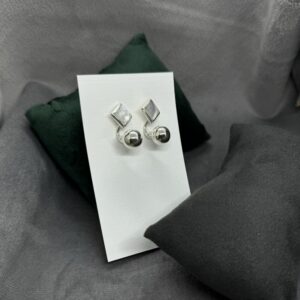 Diamond Drop Earrings - Image 2