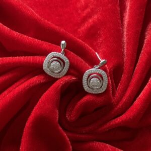 Elegant Silver Drop Earrings