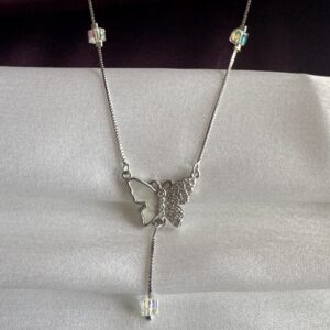 Elegant Butterfly Pendant - Image 3