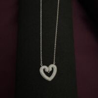 Heart-Shaped Stone Pendant - Image 2
