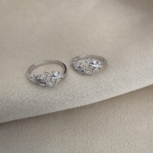 Leaf-Shaped Toe Ring - Image 2