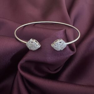 Twin Sparkle Silver Bracelet - Image 2