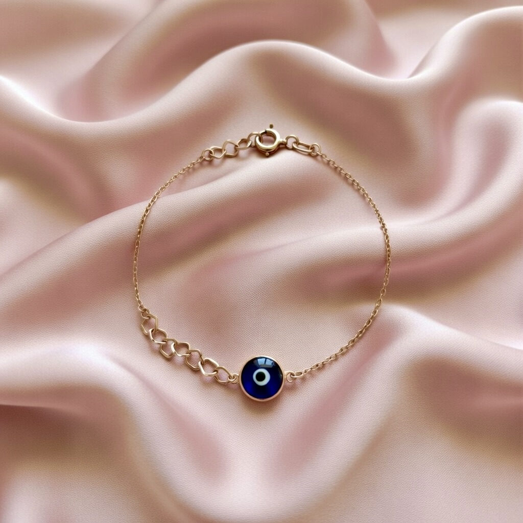 Blue Evil Eye Bracelet